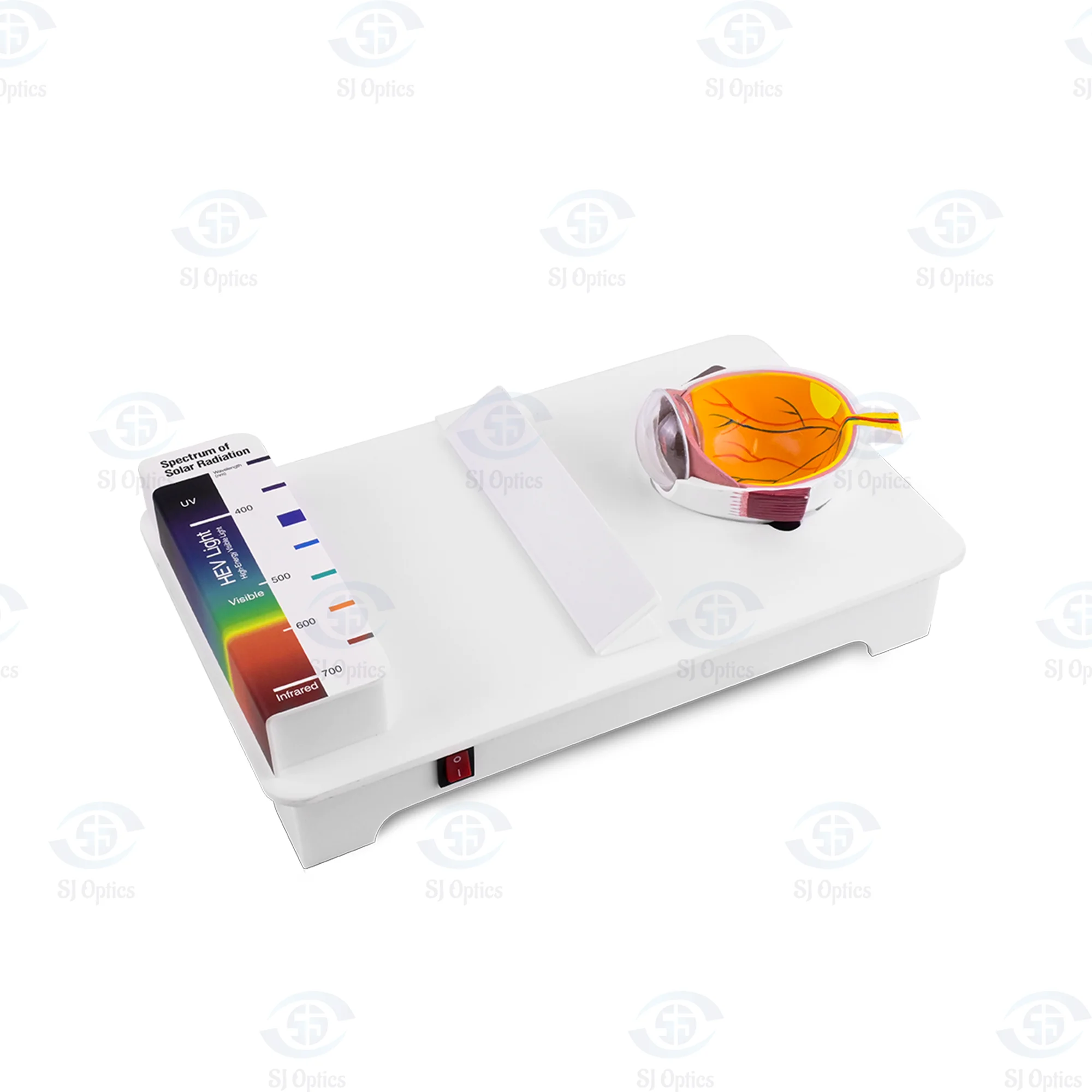 SJ Optics Blue Ray Tester Optics Instruments Blue Spectrum Analyzer Analysis Machine Lens UV LT-828