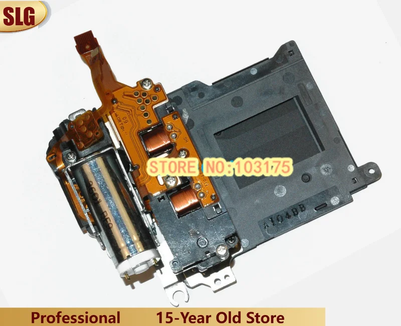 Оригинальный компонент затвора для Canon EOS 7D с лезвиями, замена камеры