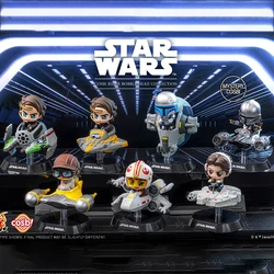 Hot Toys Star Wars Blind Box Darth Vader Boba Fett Cosbi Rider Series Individual/Set Collectible Figures Cute Figurine Fans Birt