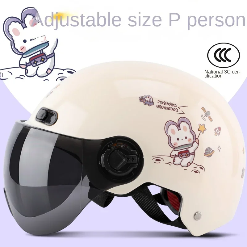 XK Electric Bicycle Helmet Men's and Women's Motorcycle Battery Car Summer Helmet Helmet Winter