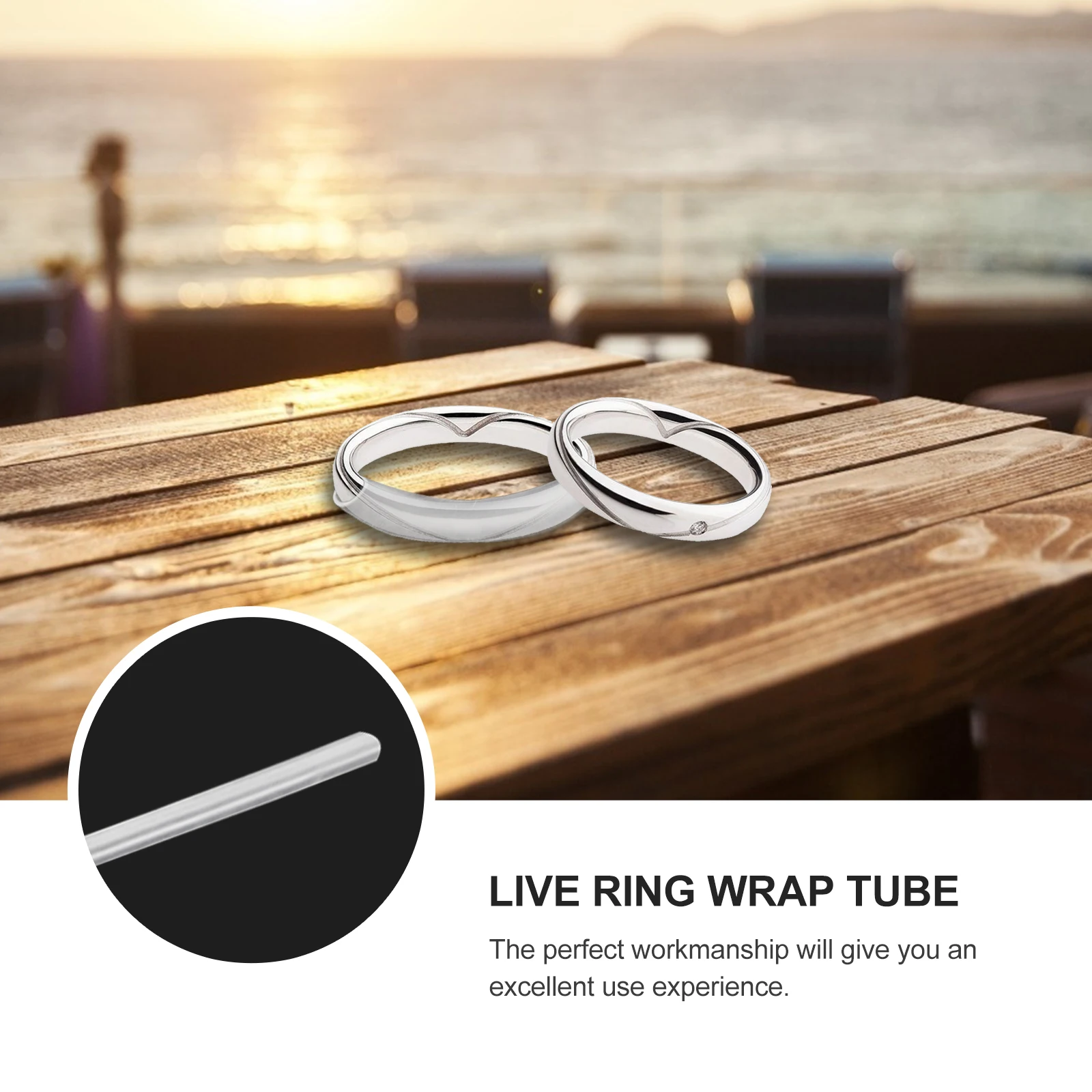 

1 set Open Shrink Wrap Tubing Heat Shrinkable Finger Protector Lightweight Fixed Opening Cover For Cable Protection Insulated