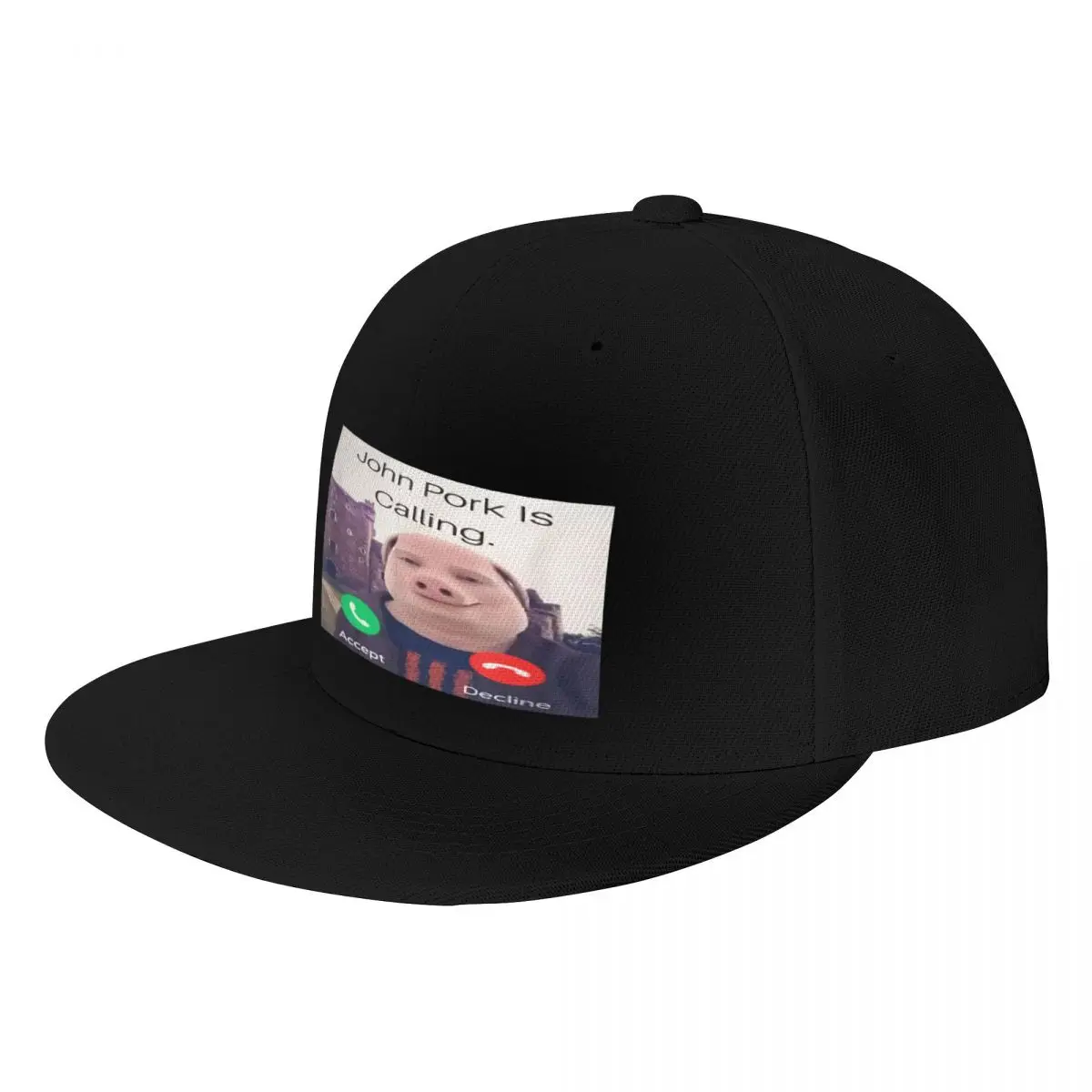 John Pork Is Calling Answer Call Phone Cap Men Cap Female Custom Logo Baseball Cap For Men Man Hat Baseball Cap