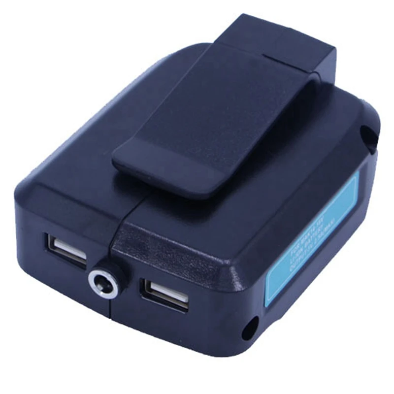 New ADP05 Adapter For Makita 18V Power Tool Lithium Battery USB 12VDC Interface Converter