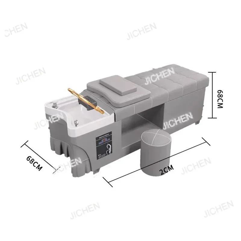 

Spa Hair Bed Nail Shampoo Backwash Hairdressing Basin Professional Water Hoop Hairstyle Mobilier Coiffure Barber Wash