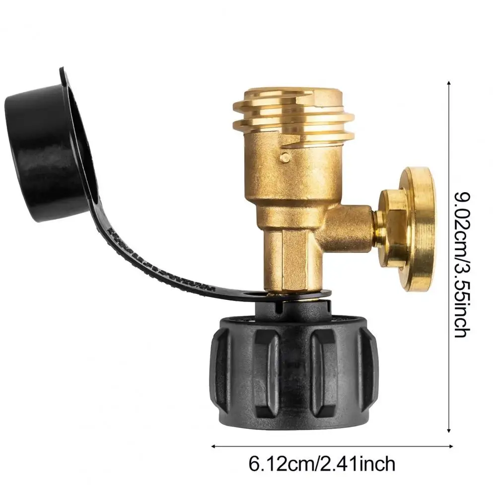 Universal Propane Tank Pressure Gauge - Easy Install Color-Coded Level Indicator for Gas Grills, RV, Heater &Camping Accessories