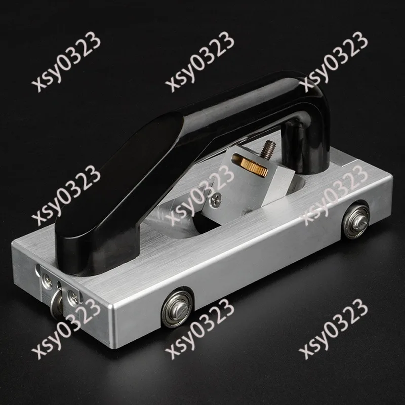 Handheld PVC Floor Groover Manual Vinyl Flooring Seam Cutter Welding Tool with Guide Wheel for Home Improvement