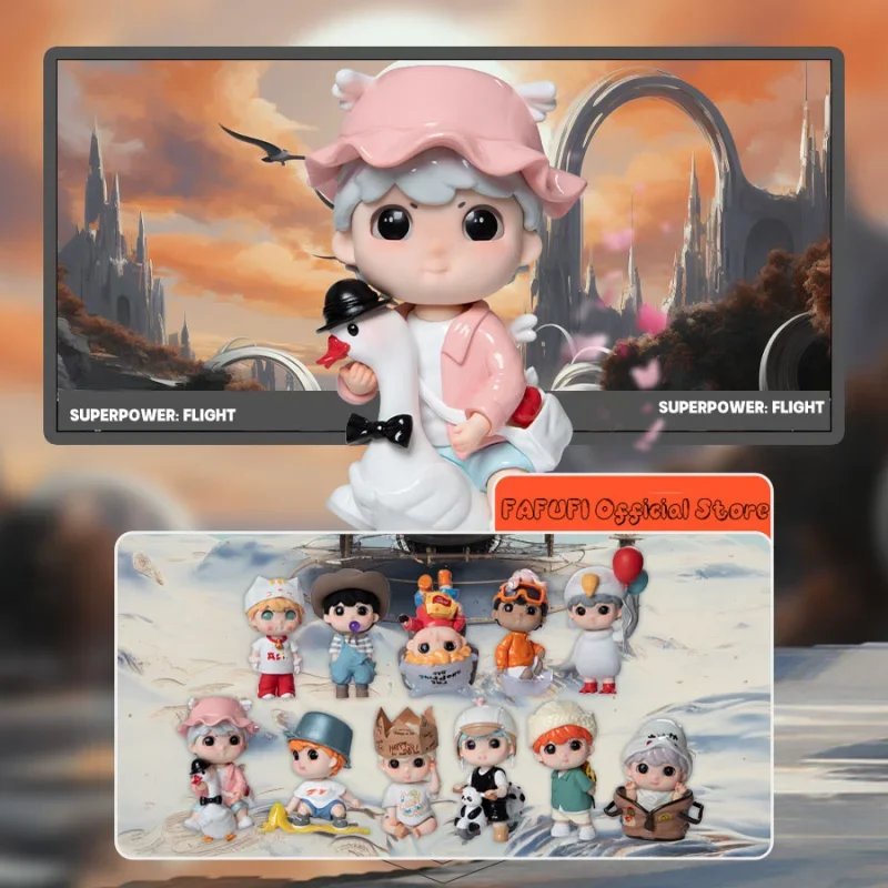 Heyone Welcome To City No.4 Series Blind Box Guess Bag Mystery Box Spielzeug Puppe Niedliche Anime-Figur Desktop-Ornamente Geschenkkollektion