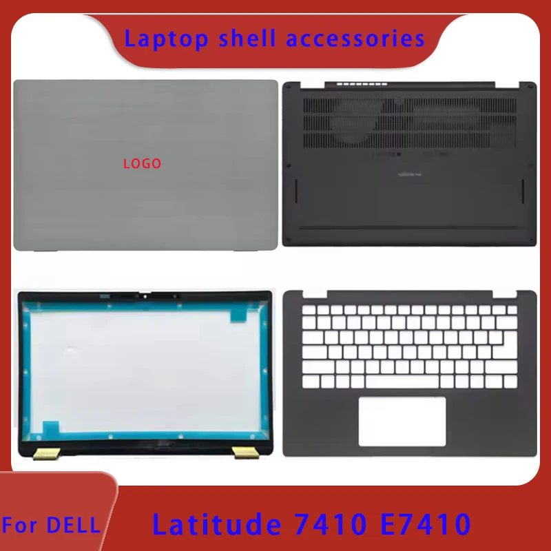 

Подходит для ноутбука Dell Latitude 7410 E7410, задняя крышка ЖК-дисплея/передняя панель/петли/подставка для рук/нижняя часть корпуса/крышка шарнира, крышка ABCD