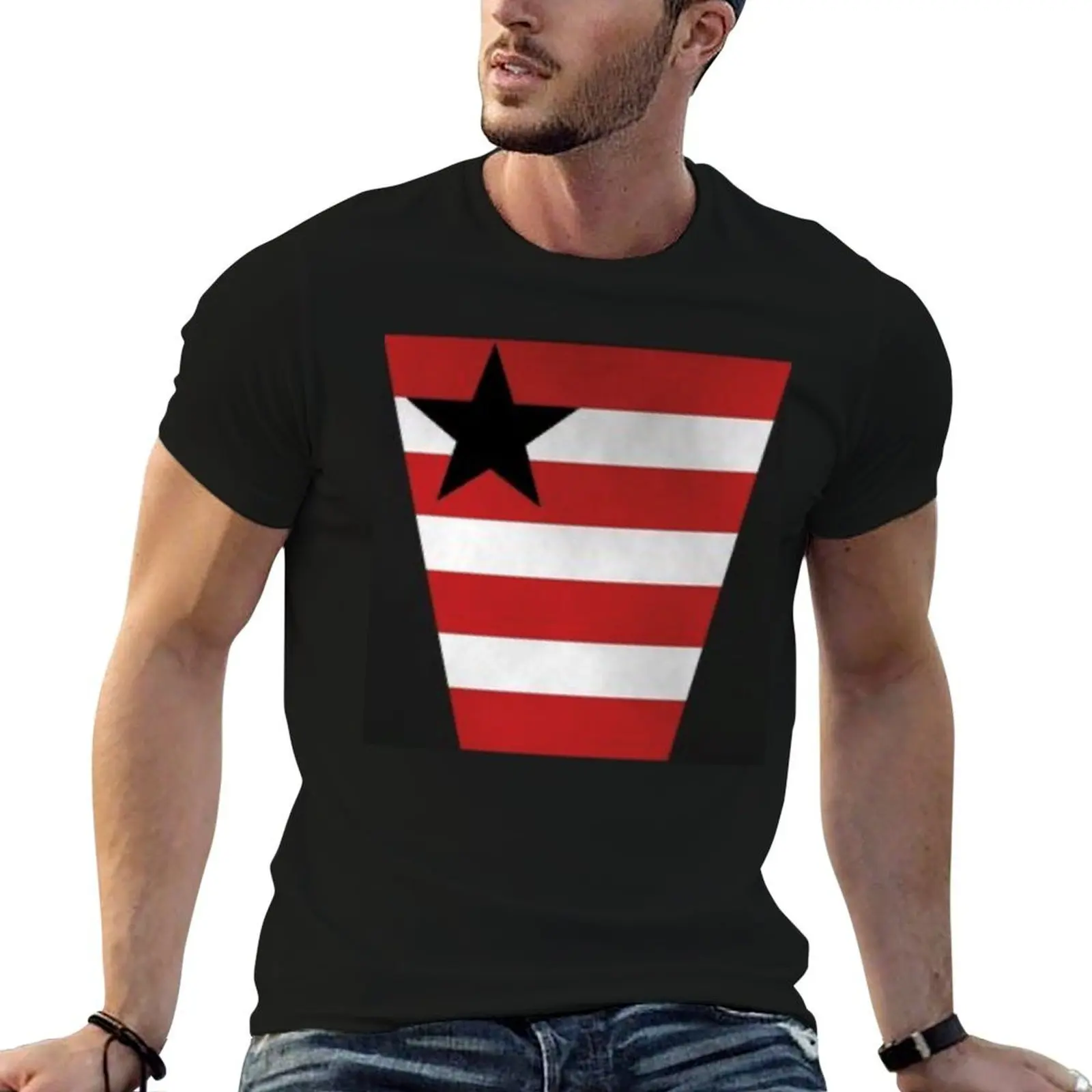 US AGENT John Walker Essential T-Shirt Big Size Crew Neck T-Shirt