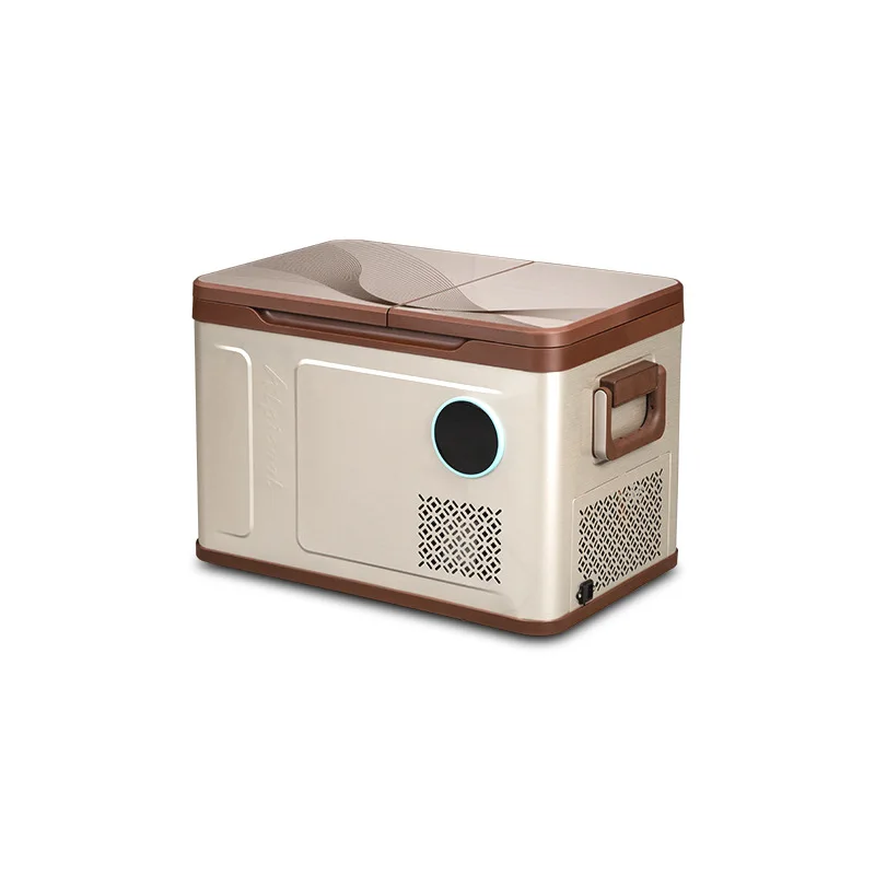

Car Refrigerator 12V 24V 220V, Compressor Cooling, Dual Zone Freezer and Fridge, Portable for Car and Home Use, Truck Compatible