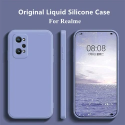 For Realme GT Neo 3T Case Realme GT Neo 3T Cover Coque Shell Funda Soft Original Liquid Silicone Back Bumper Realme GT Neo 3T