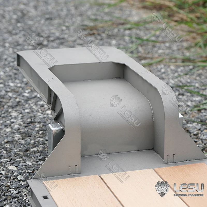 

LESU 872MM Metal Wood 4Axles Trailer for 1/14 RC TAMIYA Tractor Truck DIY Remote Control Vehicle Part