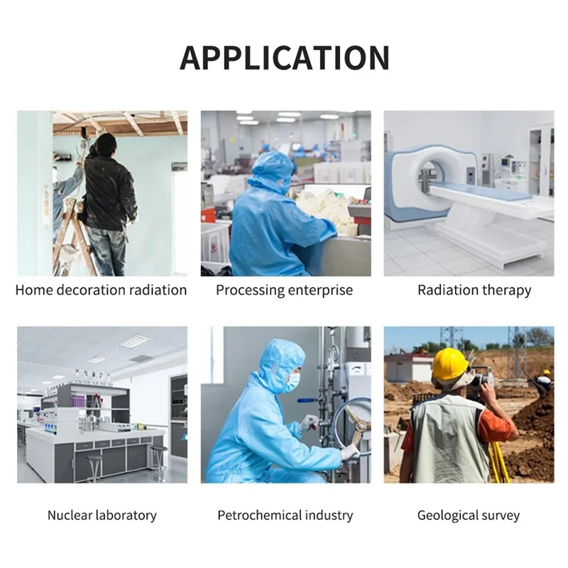 Geiger Counter Nuclear Radiation Detector Β Y X-Ray Detection Geiger Radioactive Detector LCD Display Household-A74Z