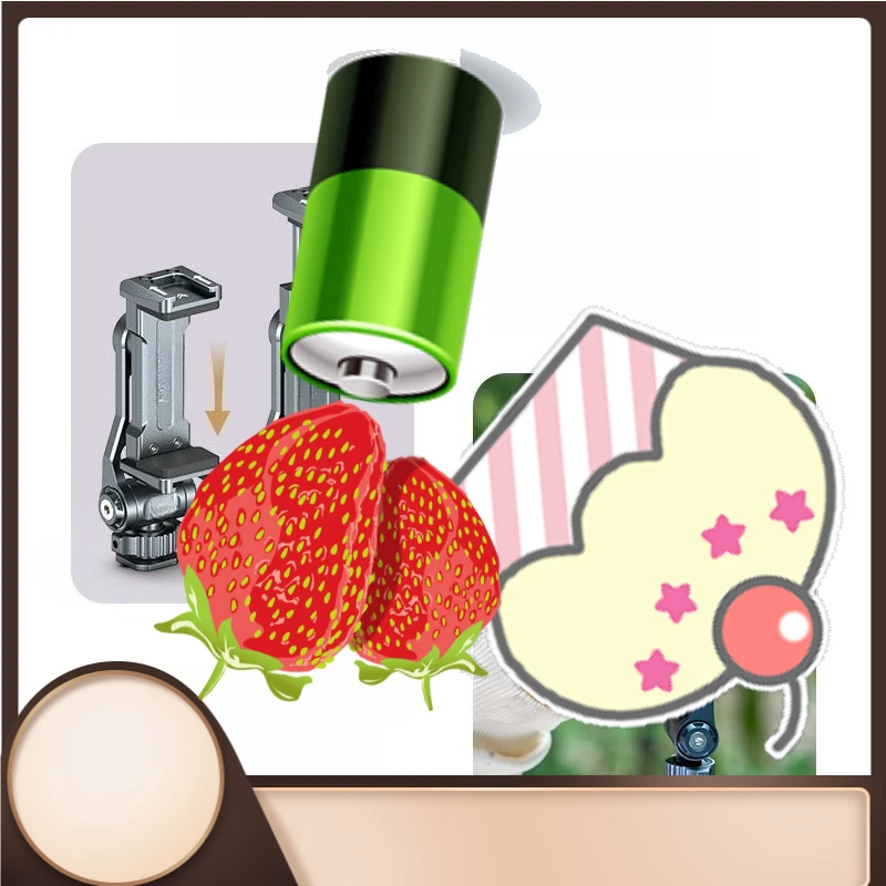 

New Phone Holder Phone Tripod Mount Hot Shoe Adapter for IPhone 15 14 Android Smartphone DSLR Camera Mic Lights Metal Camera