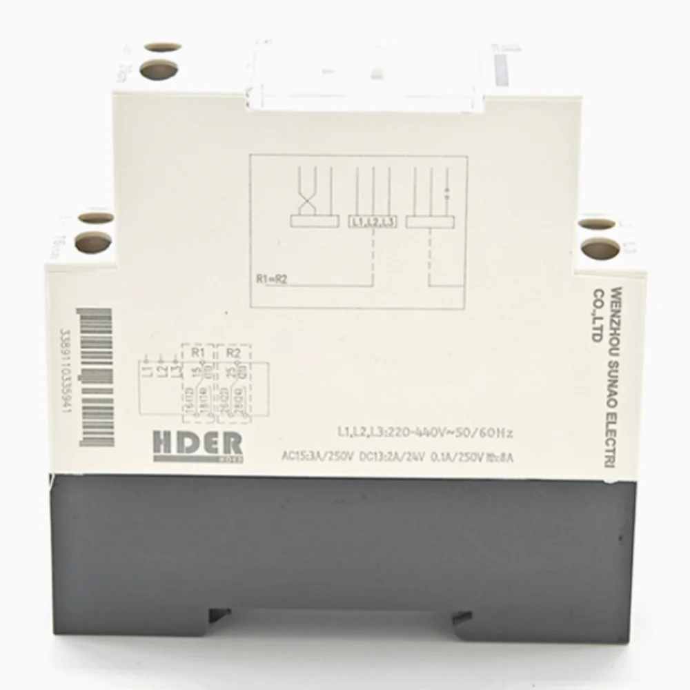 Relai Urutan Fase Pelindung Tegangan Lebih Dan Tegangan Rendah RM4-TG20 RM4TG20