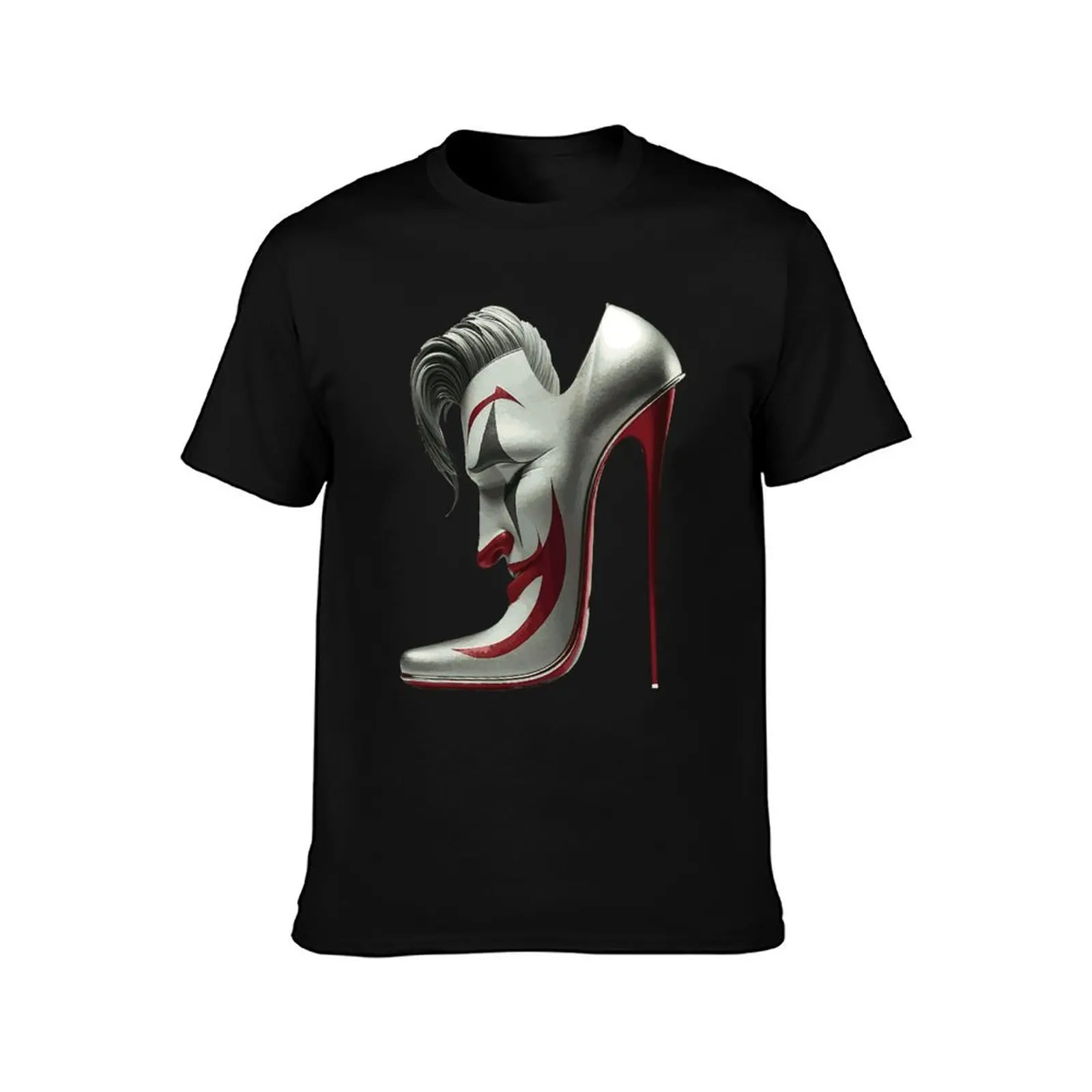 Joker women long heel sandal T-Shirt aesthetic clothes graphic shirts customizeds tops anime shirts men