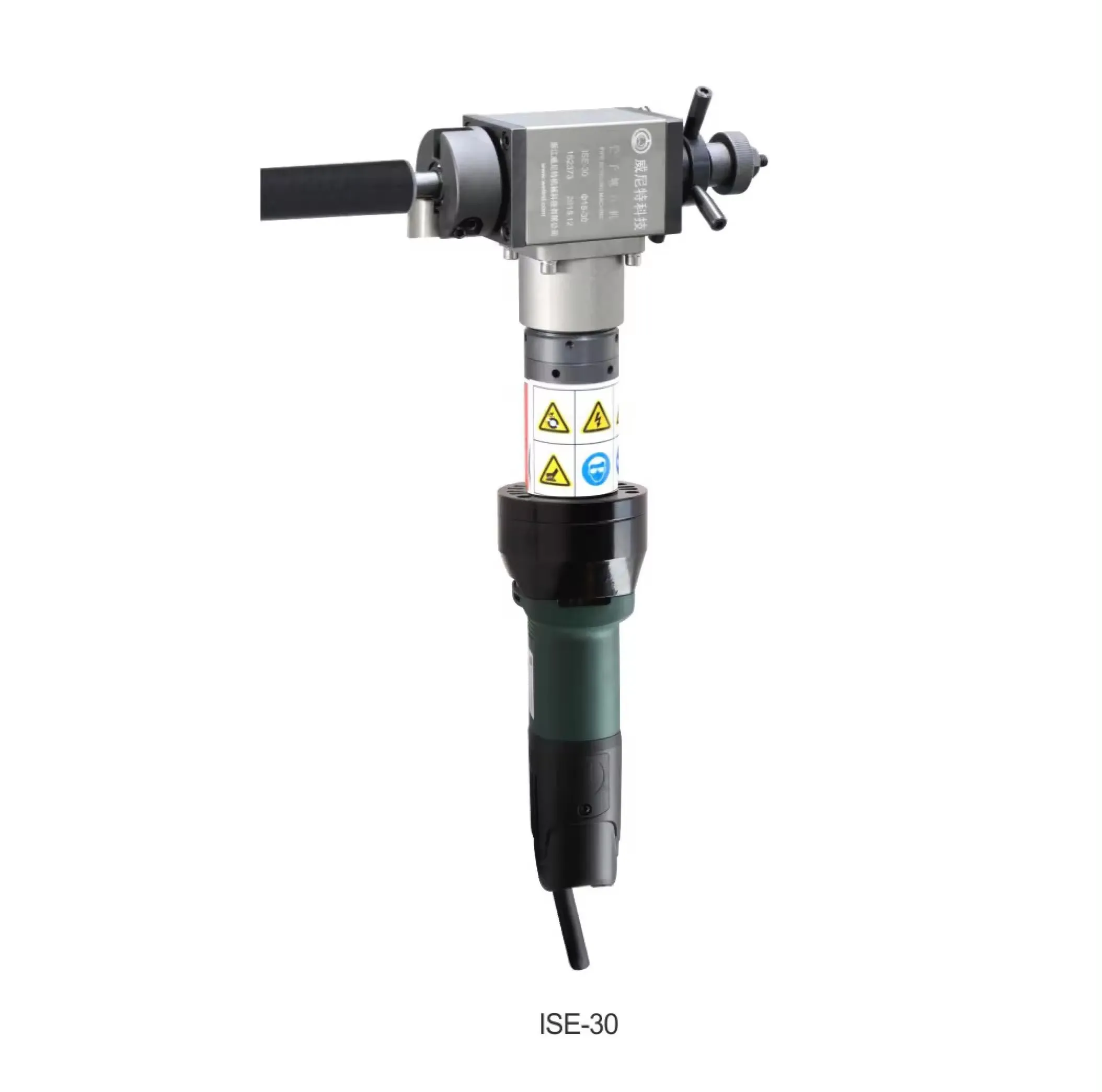 ISE-30 Internal Expansion Mounted Portable Electric 18-28mm Steel Pipe facing beveling machine