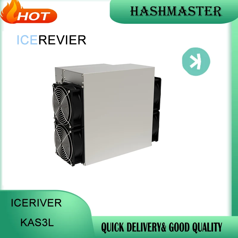 Asic Miner IceRiver KAS KS3L 5TH(± 10%) 3200W(± 10%) Fuente de alimentación incluida