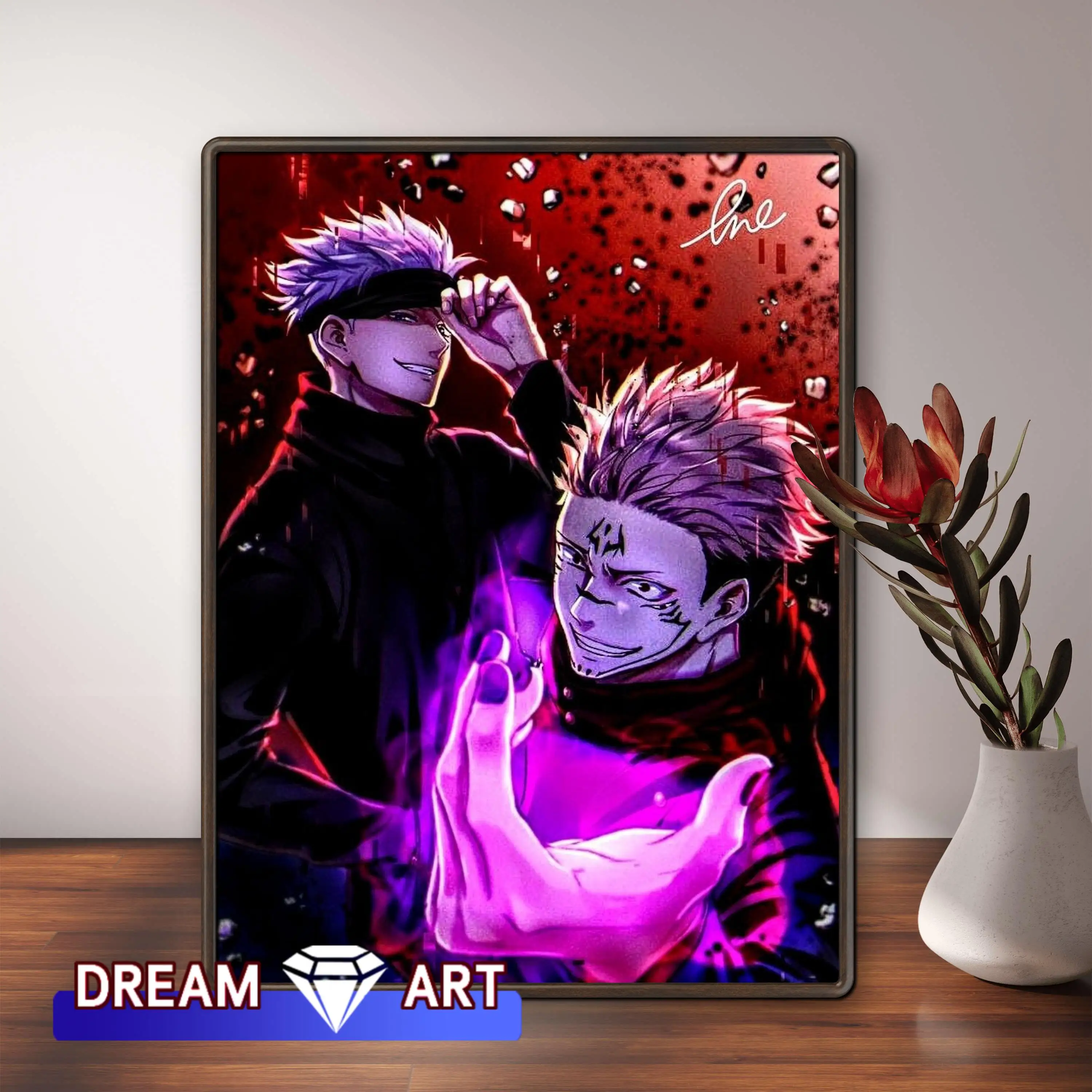 Anime Jujutsu Kaisen Gojo Satoru AB Diamond Embroidery Painting Cartoon Series Cross Stitch Kits Picture Mosaic Craft Home Decor