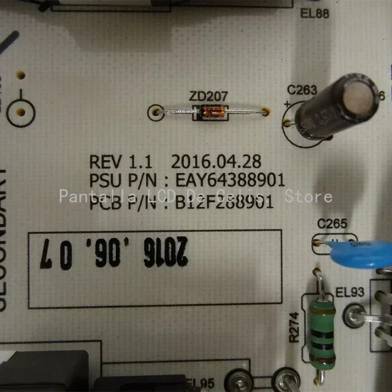 Power Board EAY64388901 B12F288901 E247691 LGP65B-16OP Original Power Supply Board for LG OLED Power OLED65B6P OLED65B6P-U