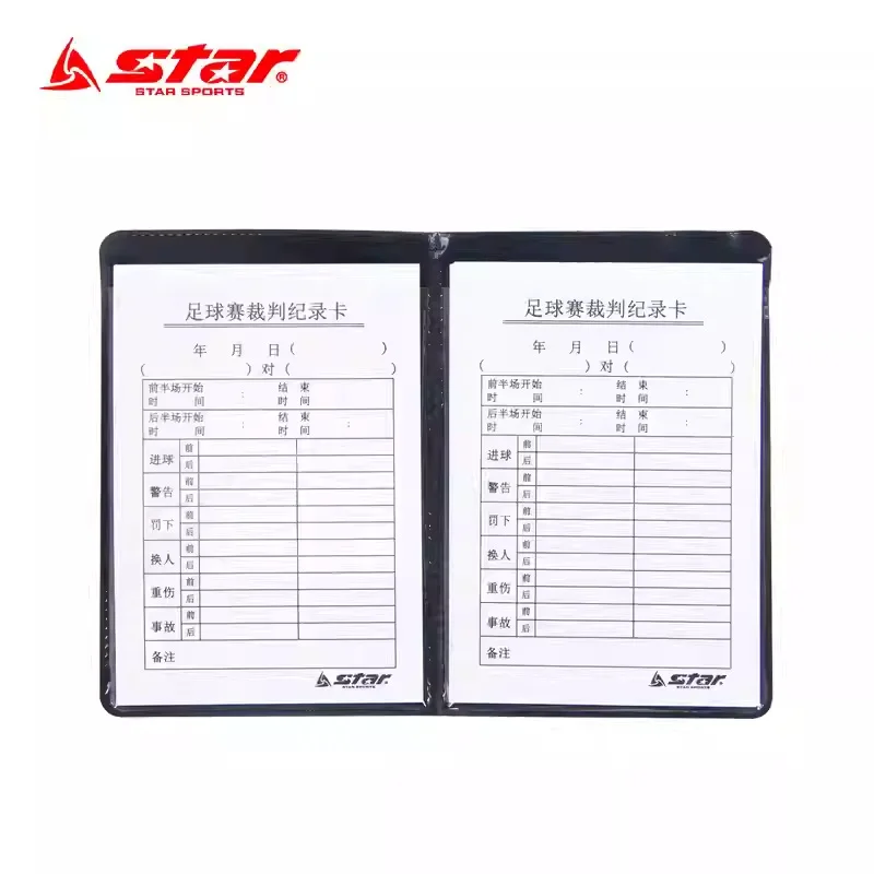 High Quality Pro Football Soccer Game Match Referee Card Umpire Judge Red Yellow Cards