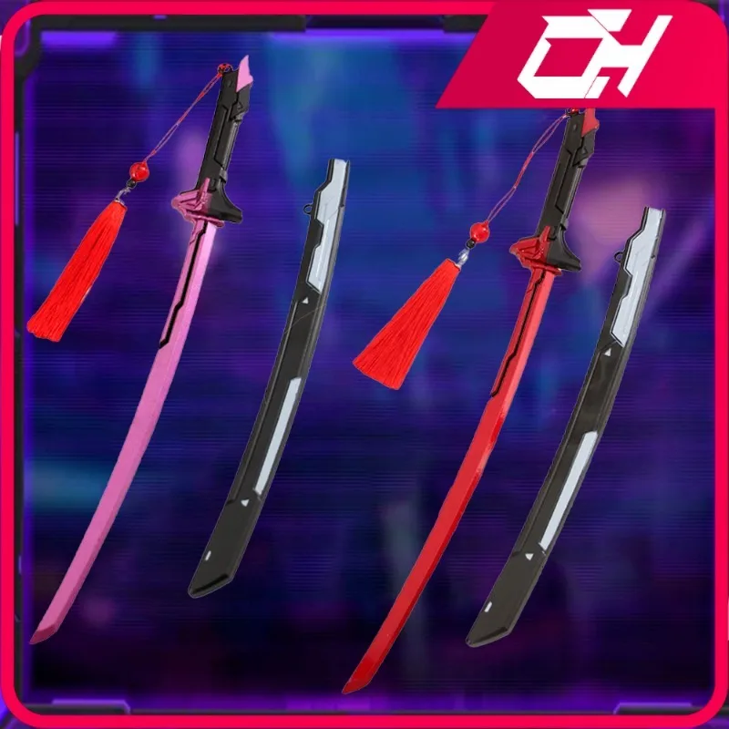 Valorant EX.O Edge – couteau d'arme mêlée, 30cm, périphérie de jeu, épée en métal, modèle d'arme, ornement de bureau, décoration, artisanat, cadeaux, jouets