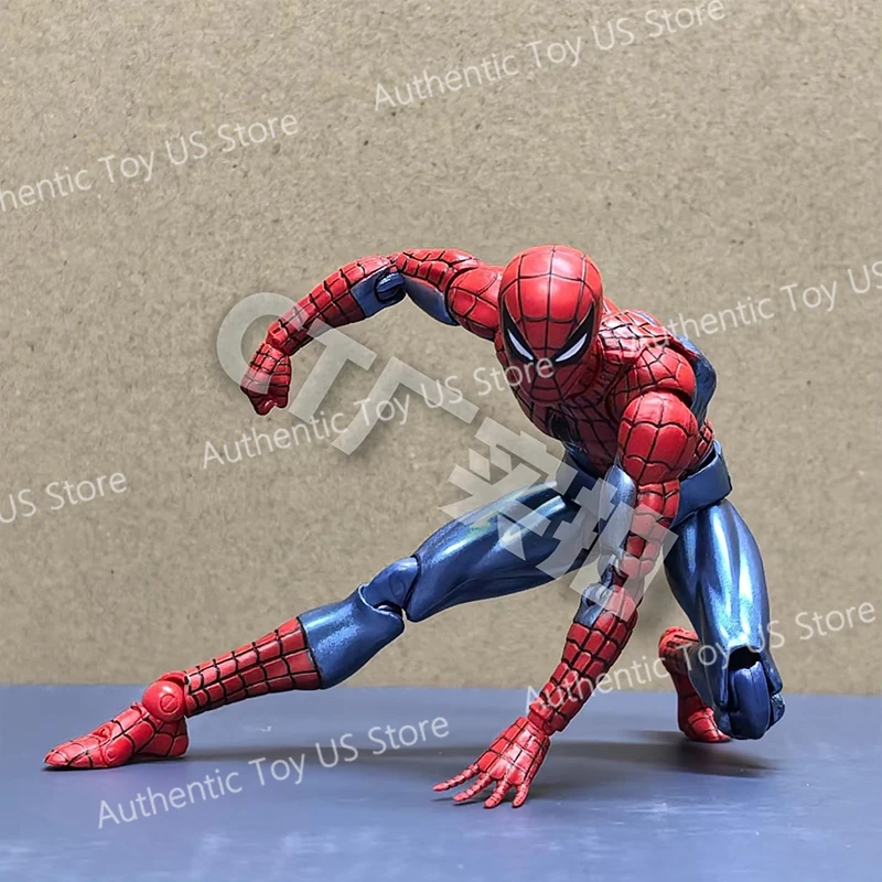 100% Original Ct Toys Spiderman Mafex 075 Figure The Anazing