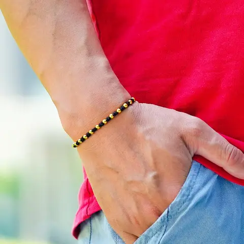 Naturligt Hetian Olivjadearmband för kvinnor Minimalistisk kinesisk stil Bambuknut Handgjorda smycken Modepresentidé Justerbar 10 best sales Kinesiskt knutarmband - №7