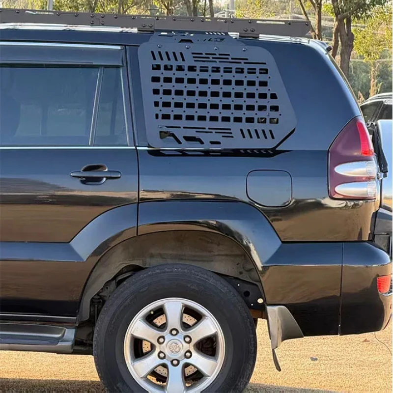 

Heavy Duty Car Roof Rack Luggage Basket High Capacity Cargo Carrier Perfect Fit FJ120 LC120 SUV Models