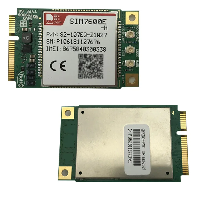 SIM7600E FactoryPCIe 4G LTE WCDMA/HSDPA GPS MODEM for IoT M2M Applications