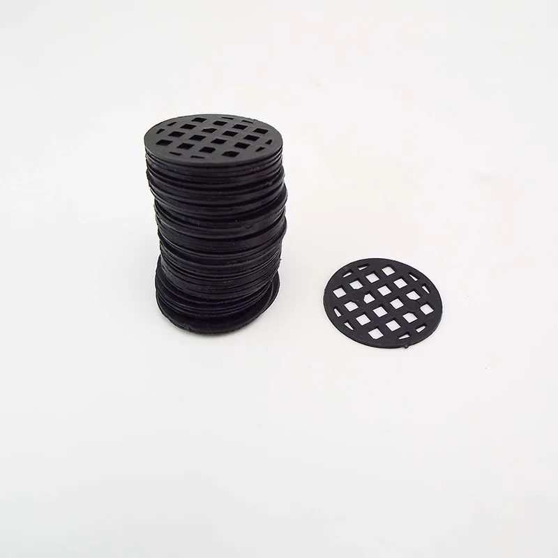 2.5cm 4.5cm 7.5cm Plastic Mesh Round Flower plant Pot tray Hole Bottom Pad for Bonsai Grid Mat Drainage Netting Hole Screen