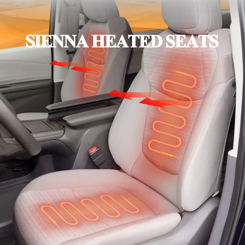 SIENNA vyhřívaná a VENTILATED sedačky  přední HVAC teplota klima ovládání panel Seat dmychadlo motorový Seat couvat polštářek blok ohřívač