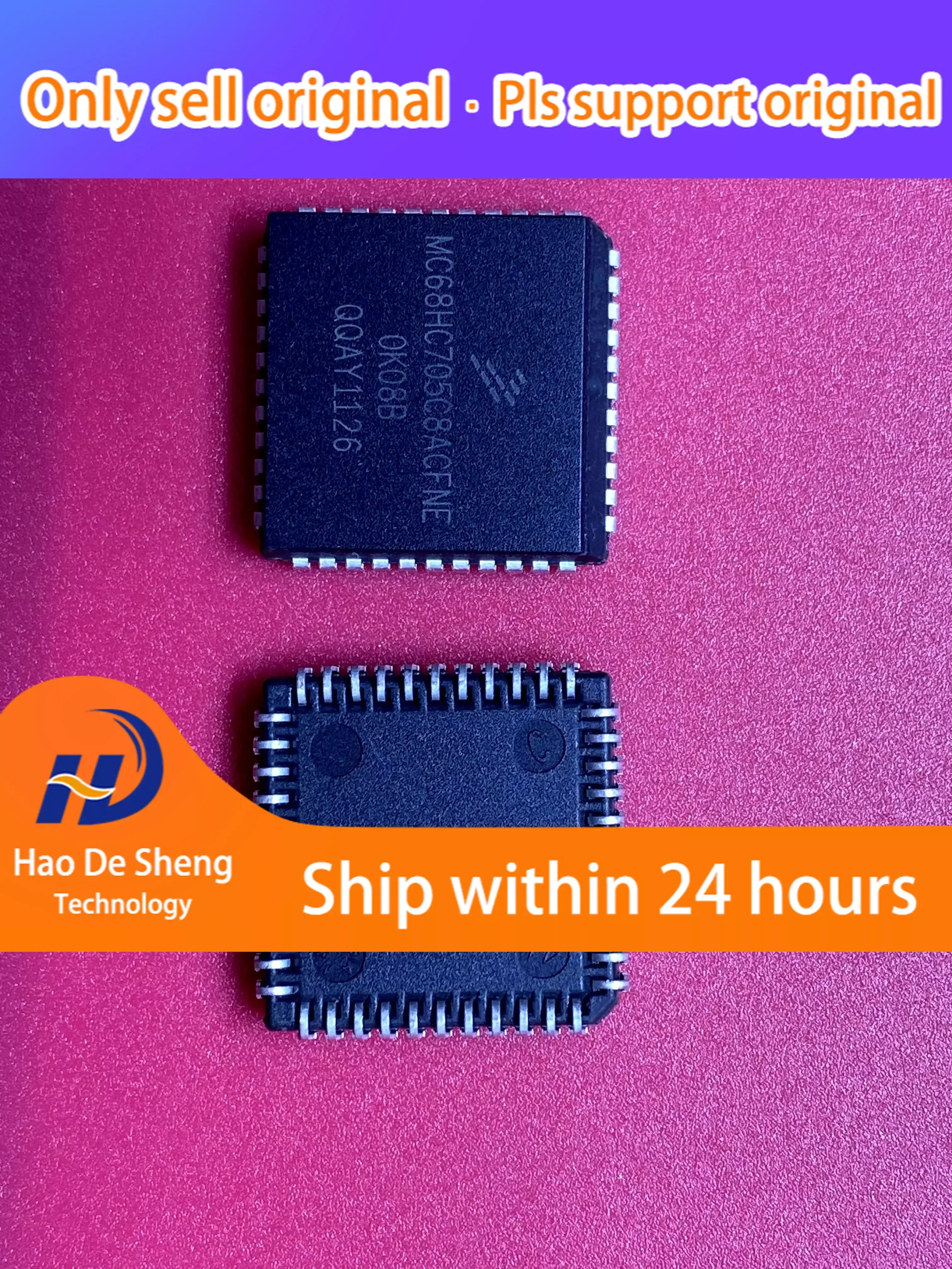 

1 шт./лот MC68HC705C8ACFNE PLCC44 новый оригинальный на складе