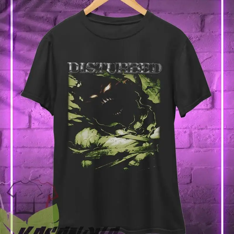 Disturbed Asylum Retro 90s Heavy Metal T-Shirt