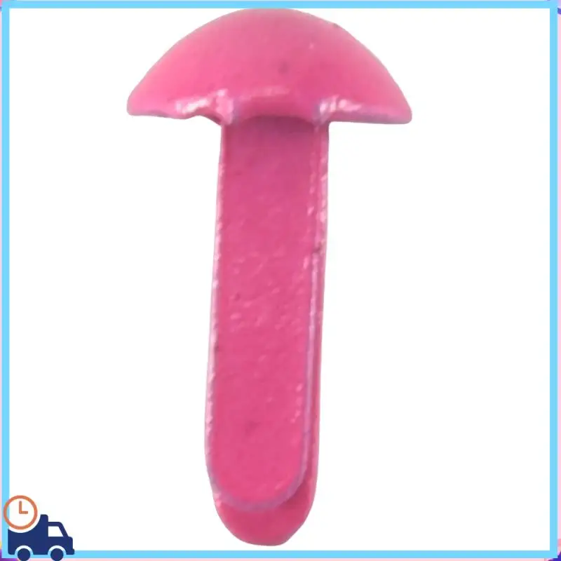 200 미니 파리 패스너의 최신 세트 여러 가지 빛깔의 종이 공예 스탬핑 스크랩북 DIY 도구 4.5Mm