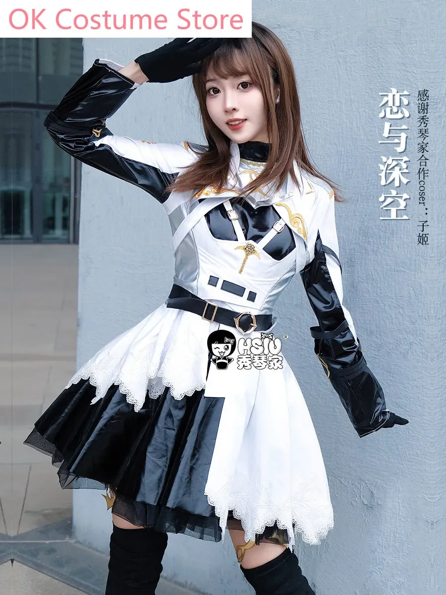 Love And Deepspace Xie Ying  Glow Travel Dress Cosplay Costume Cos Game Anime Party Uniform Hallowen Play Role Clothes Clothing