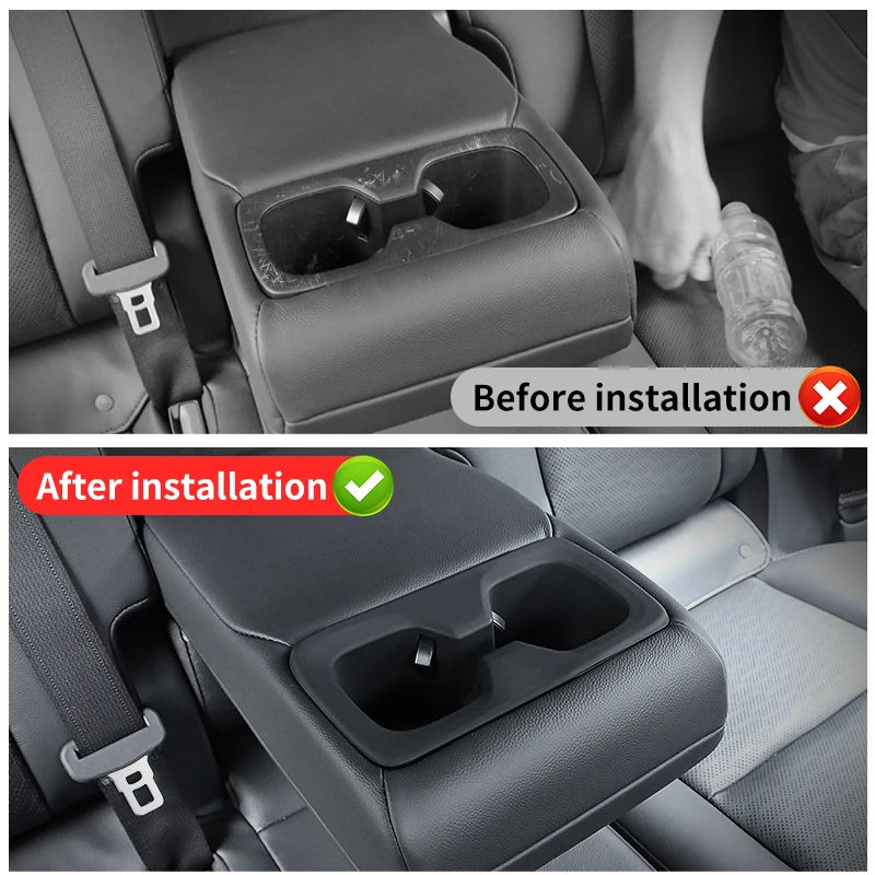 For Lexus GX550 GX550h 2024 2025 Second Row Water Cup Silica gel pad,Upgraded Accessories gx 550 Interior Modification Tuning