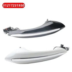 1pcs Front Rear Left Right Outer Door Handle white black 51217231927 51217231930 51217231929 or BMW F07 F10 F11 F18 F12 F01 F02