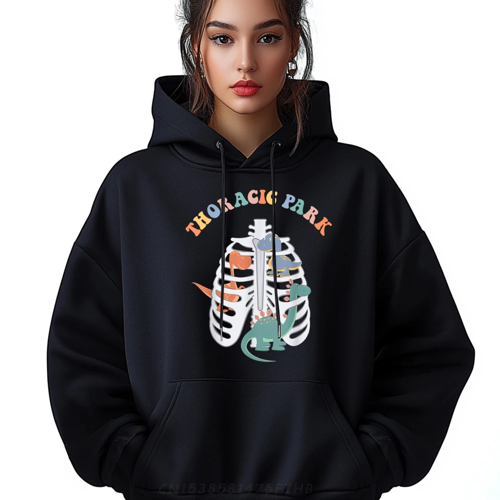 

Groovy Thoracic Musculoskeletal Park Funny Round Neck Hoodies Printed Long Sleeve Family Hoodies Graphic Normal Sweatshirt