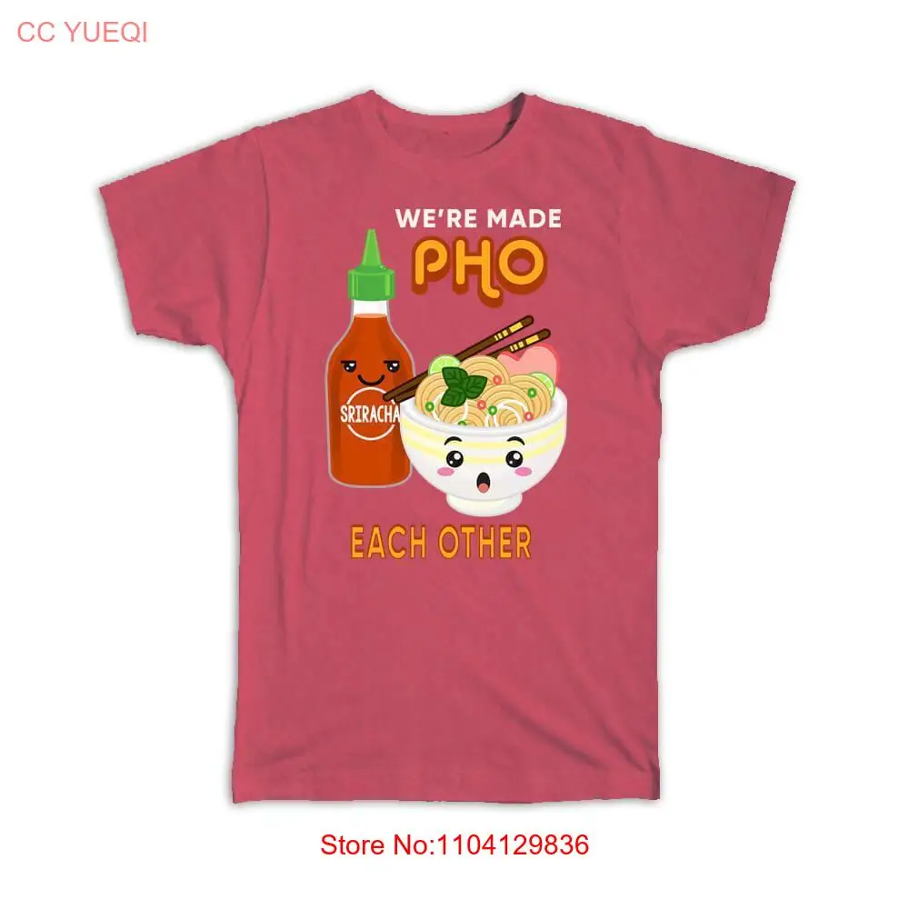 Camiseta de regalo: Para amantes de la sopa de Pho, comida vietnamita de Vietnam, amistad tailandesa asiática