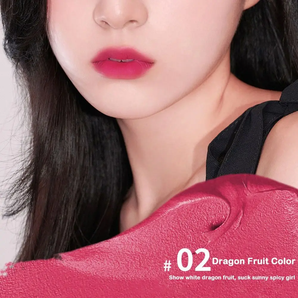 ポータブル 5 色マットベルベット口紅防水ノンスティックカップヌードリップグロス長持ちリップティントユニセックス