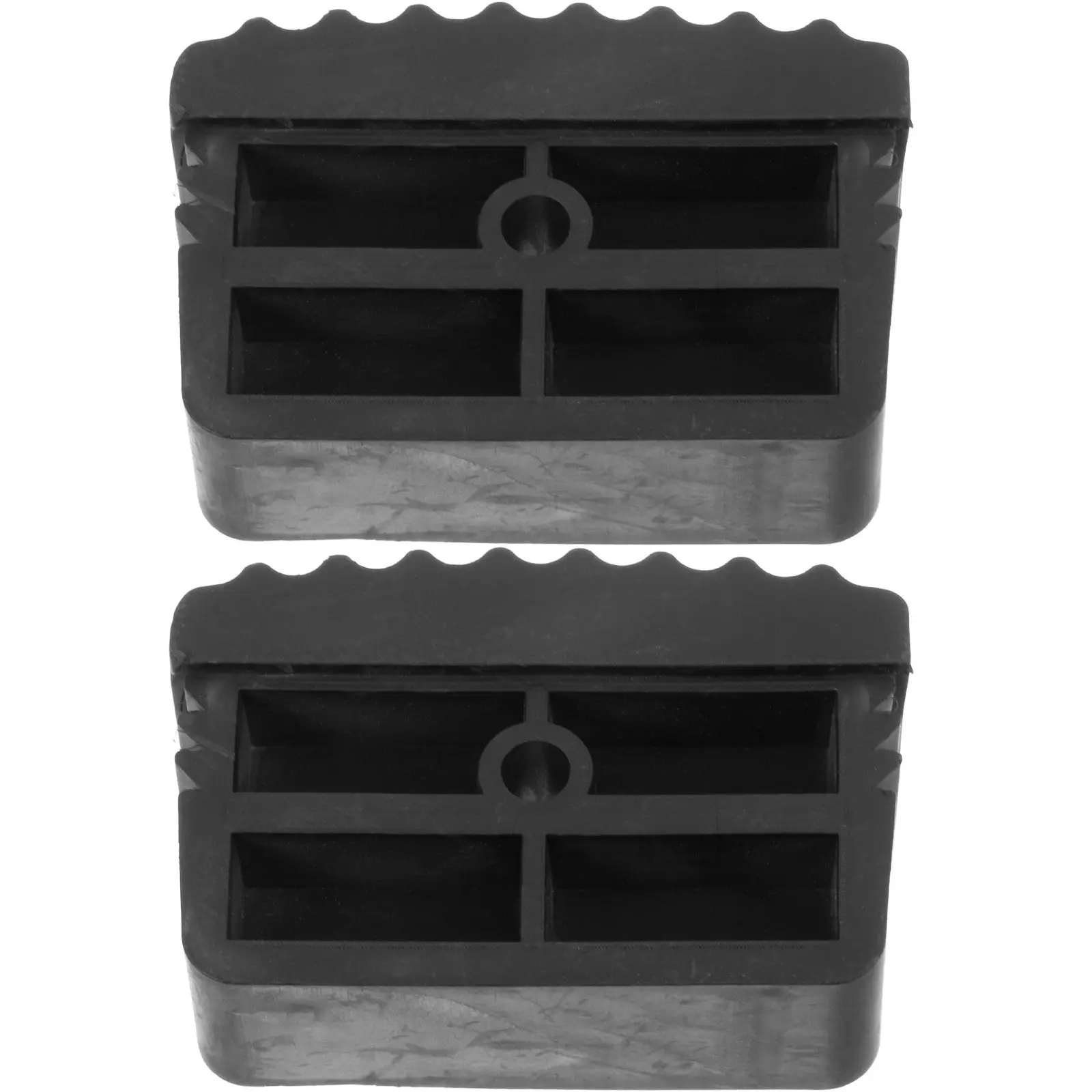 

2Pcs Anti Slip Ladder Feet Pads Protective Rubber Covers Floor Protection Ladder Leg Protector Cover Non Slip Ladder Rubber Tips