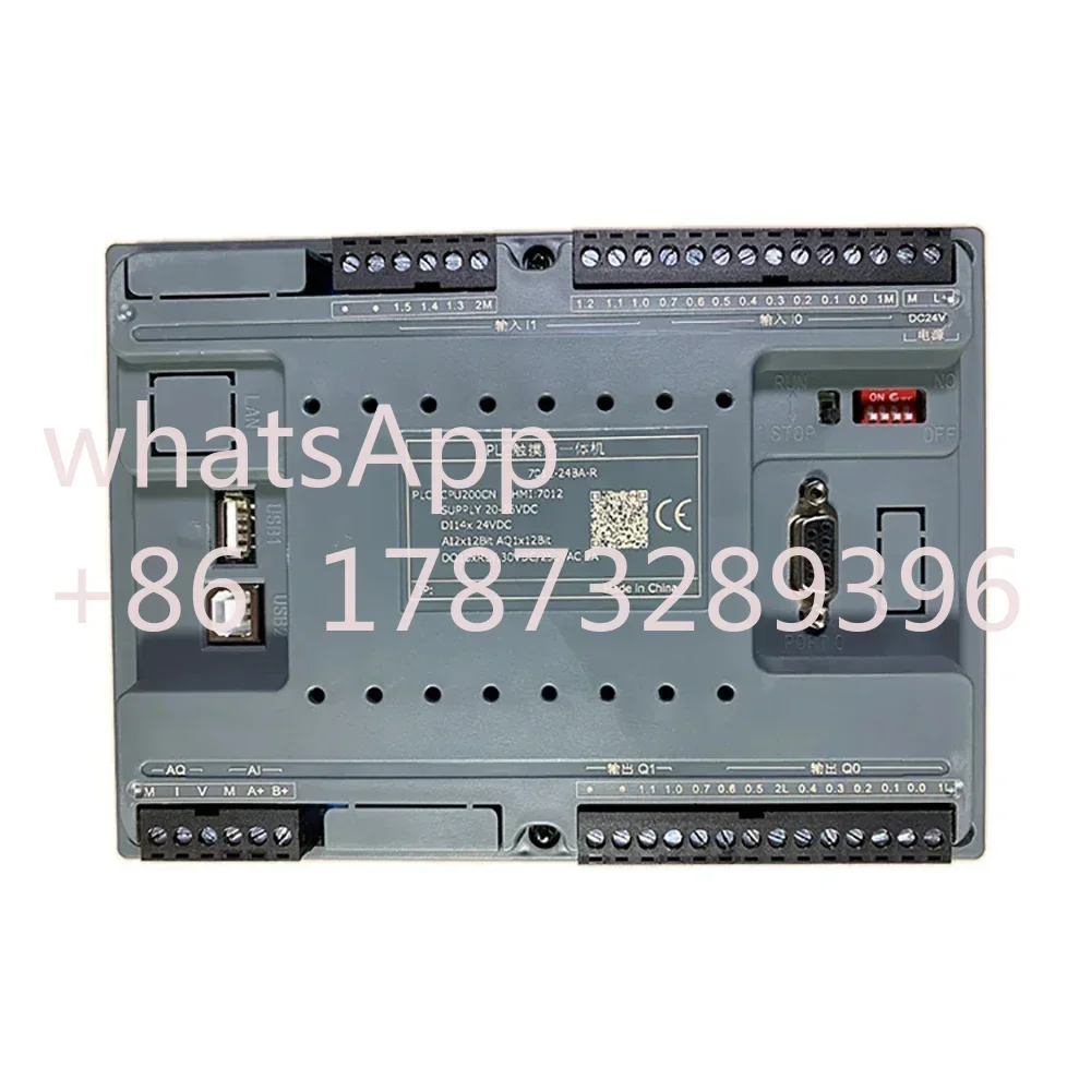 7 inch All-in-one PLC Touch Screen Replace Siemens S7-200 HMI Machine Man Interface CPU224CN 222PLC Controller