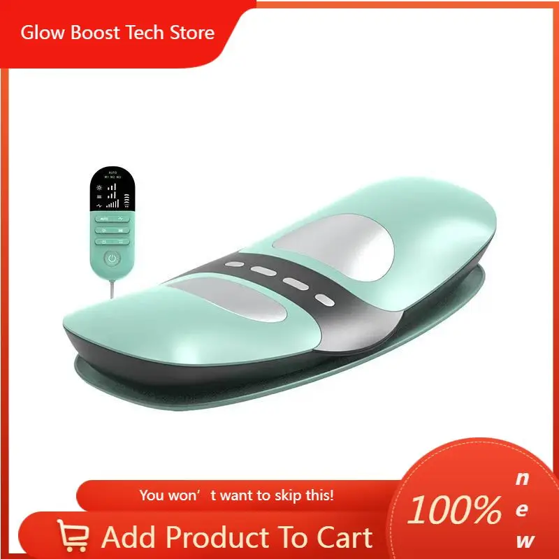 

NY4 in 1 Electric Heated Waist Massager 26° Oscillating Lumbar Spine Traction Massager for for Waist Pain Relief Back Stretcher