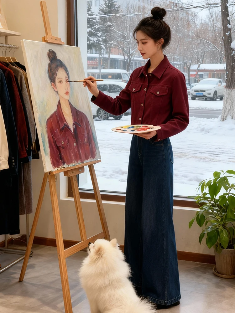 캐주얼 루즈 여성용 다운 재킷 안티에이징 슬리퍼 코트 가을 신상 패션 코튼 내구성 스트레이트 바디핏