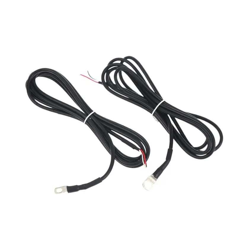 DS18B20 Digital Temperature Sensor Copper Lug Inner Hole Installation 4mm/5mm/6mm/8mm With 1M/2M Shielded Cable