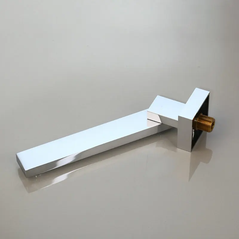 KEMAIDI Bathroom Faucet Hot And Cold Water Wall Mount Mixer Sink Tap 360 Swivel Spout Bath With Modern Single Lever Handle