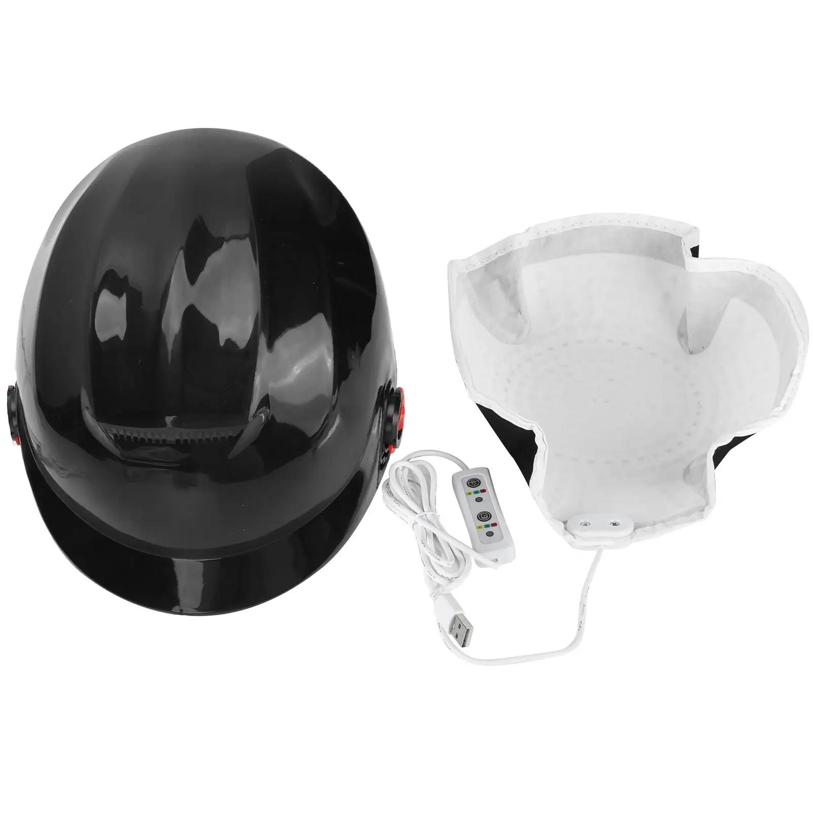 

94/102/108/280pcs Beads Hair Growth Helmet Red Light Therapy Regrowth Treatment Oil Control Device