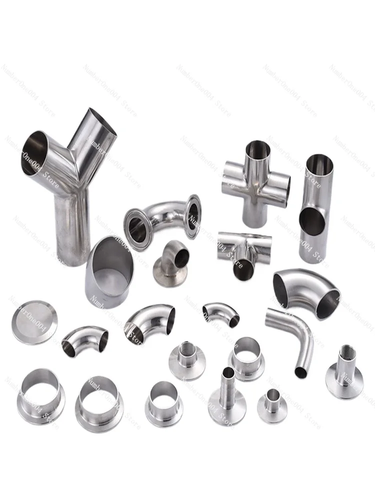 Applicable To 304/316L Stainless Steel Sanitary Grade Industrial Grade Non-standard Valve Pipe Fittings Can