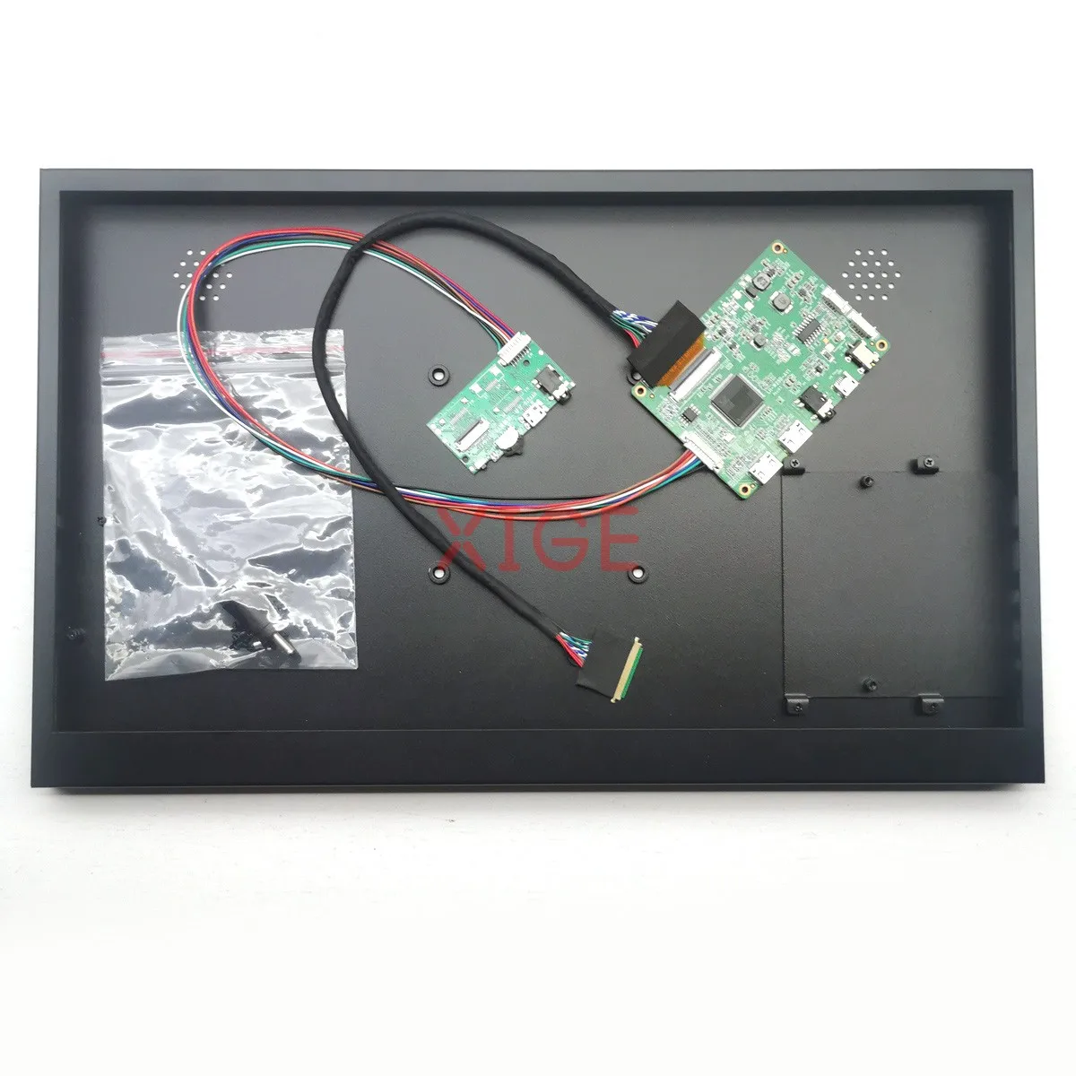 

Подходит для B173RW01 Micro USB Портативный ремонтный дисплей 2 Mini-HDMI 1600*900 17,3 "Плата драйвера контроллера + металлический корпус DIY Kit LVDS 40-контактный